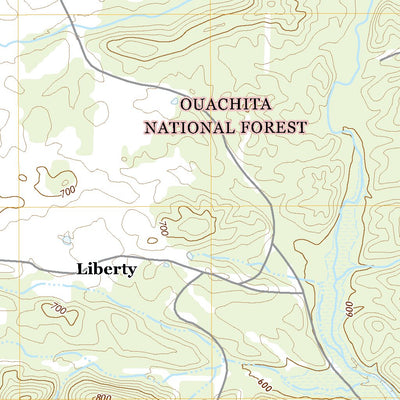 United States Geological Survey Fannie, AR (2020, 24000-Scale) digital map