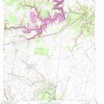 United States Geological Survey Fannin, TX (1962, 24000-Scale) digital map