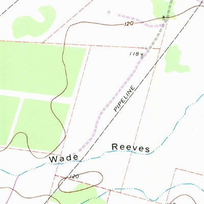 United States Geological Survey Fannin, TX (1962, 24000-Scale) digital map