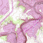 United States Geological Survey Fannin, TX (1962, 24000-Scale) digital map