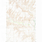 United States Geological Survey Fanny Hill, MT (1984, 24000-Scale) digital map