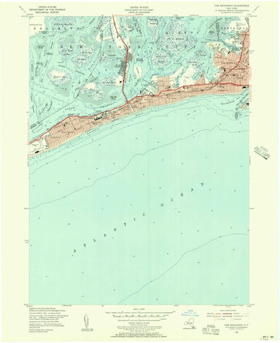 United States Geological Survey Far Rockaway, NY (1954, 24000-Scale) digital map