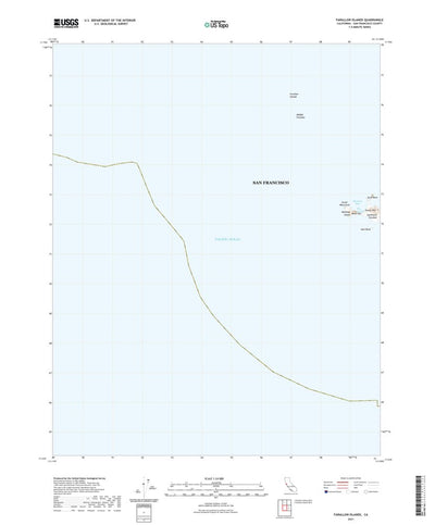 United States Geological Survey Farallon Islands, CA (2021, 24000-Scale) digital map