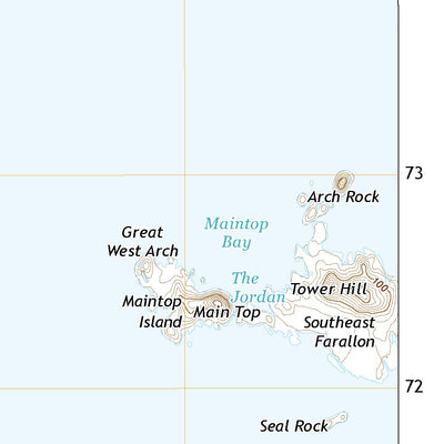 United States Geological Survey Farallon Islands, CA (2021, 24000-Scale) digital map