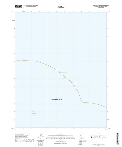 United States Geological Survey Farallon Islands OE N, CA (2021, 24000-Scale) digital map