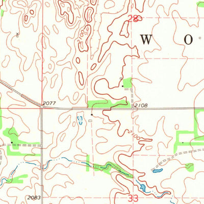 United States Geological Survey Fargo, OK (1969, 24000-Scale) digital map