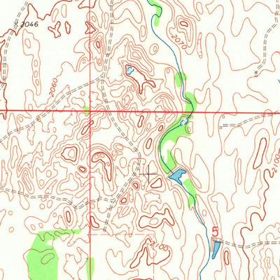 United States Geological Survey Fargo, OK (1969, 24000-Scale) digital map
