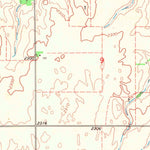 United States Geological Survey Fargo SE, OK (1969, 24000-Scale) digital map