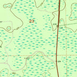 United States Geological Survey Fargo SW, FL-GA (1955, 24000-Scale) digital map