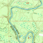 United States Geological Survey Fargo SW, FL-GA (1955, 24000-Scale) digital map