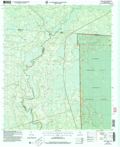 United States Geological Survey Fargo SW, FL-GA (2006, 24000-Scale) digital map