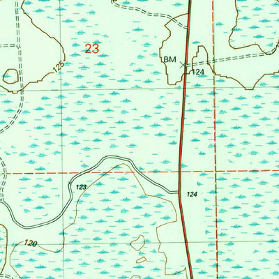 United States Geological Survey Fargo SW, FL-GA (2006, 24000-Scale) digital map