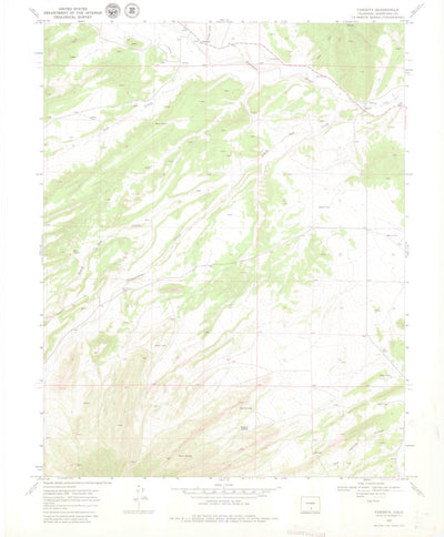 United States Geological Survey Farisita, CO (1969, 24000-Scale) digital map