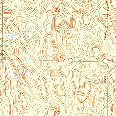 United States Geological Survey Farles Lake, FL (1972, 24000-Scale) digital map