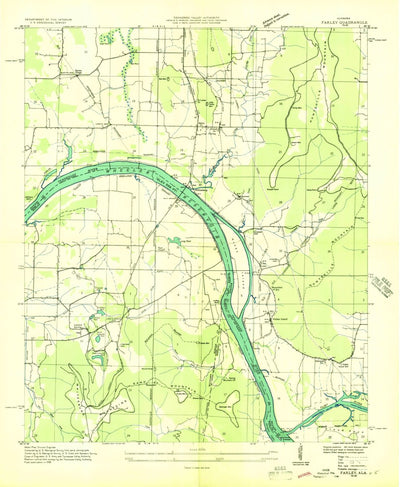 United States Geological Survey Farley, AL (1936, 24000-Scale) digital map
