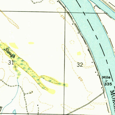 United States Geological Survey Farley, AL (1950, 24000-Scale) digital map