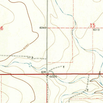 United States Geological Survey Farley, NM (1974, 24000-Scale) digital map
