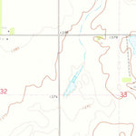 United States Geological Survey Farmer, SD (1973, 24000-Scale) digital map