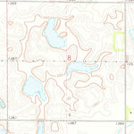 United States Geological Survey Farmer, SD (1973, 24000-Scale) digital map