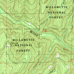 United States Geological Survey Farmers Butte, OR (1988, 24000-Scale) digital map