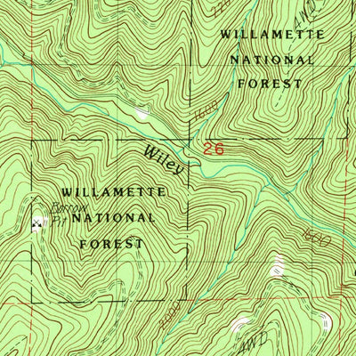United States Geological Survey Farmers Butte, OR (1988, 24000-Scale) digital map
