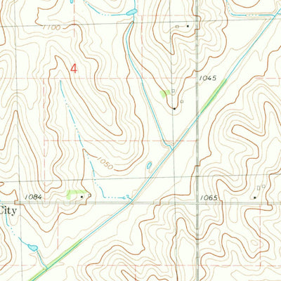 United States Geological Survey Farmers City, MO-IA (1981, 24000-Scale) digital map