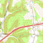 United States Geological Survey Farmers, KY (1970, 24000-Scale) digital map