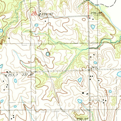 United States Geological Survey Farmersville, MO (1984, 24000-Scale) digital map