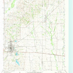 United States Geological Survey Farmersville, TX (1962, 24000-Scale) digital map