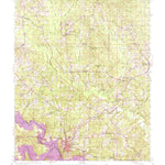 United States Geological Survey Farmerville, LA (1952, 62500-Scale) digital map