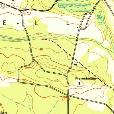United States Geological Survey Farmingdale, NJ (1942, 24000-Scale) digital map