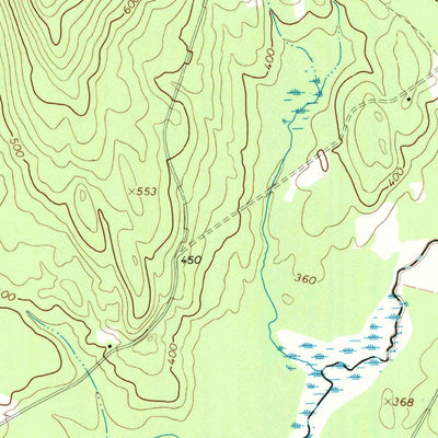 United States Geological Survey Farmington Falls, ME (1968, 24000-Scale) digital map
