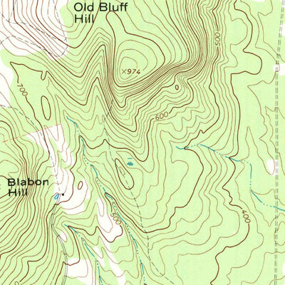United States Geological Survey Farmington Falls, ME (1968, 24000-Scale) digital map