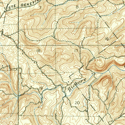 United States Geological Survey Farmington, MO (1904, 62500-Scale) digital map