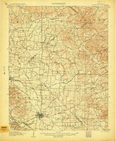 United States Geological Survey Farmington, MO (1906, 62500-Scale) digital map