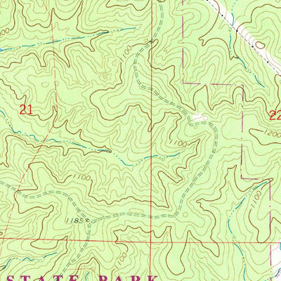 United States Geological Survey Farmington, MO (1964, 24000-Scale) digital map