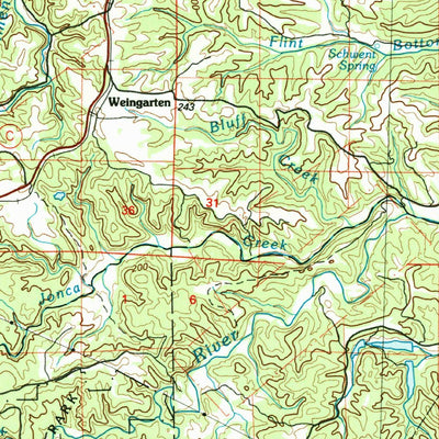 United States Geological Survey Farmington, MO-IL (1987, 100000-Scale) digital map