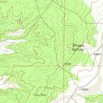 United States Geological Survey Farmington North, NM (1963, 24000-Scale) digital map