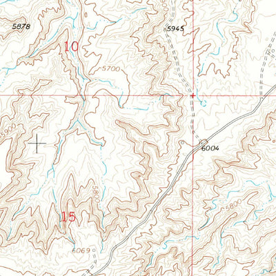 United States Geological Survey Farmington South, NM (1965, 24000-Scale) digital map
