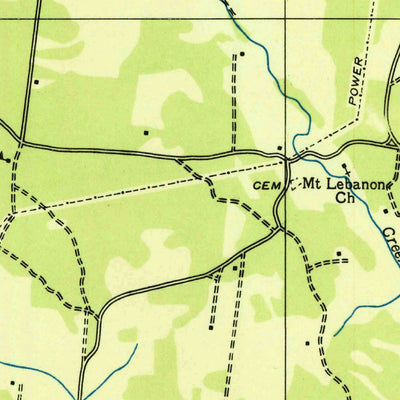 United States Geological Survey Farmington, TN (1936, 24000-Scale) digital map