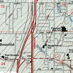 United States Geological Survey Farmington, UT (1998, 24000-Scale) digital map