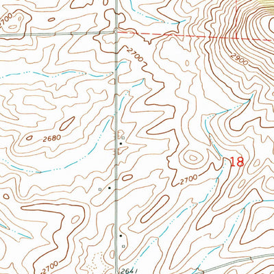 United States Geological Survey Farmington, WA-ID (1964, 24000-Scale) digital map