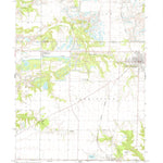 United States Geological Survey Farmington West, IL (1974, 24000-Scale) digital map