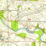 United States Geological Survey Farmland, IN (1952, 24000-Scale) digital map