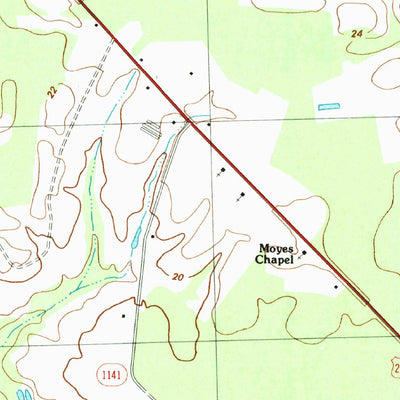 United States Geological Survey Farmville, NC (1981, 24000-Scale) digital map