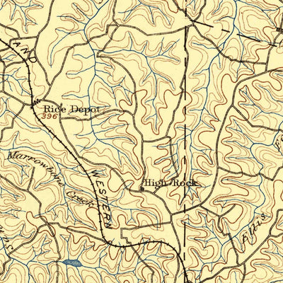 United States Geological Survey Farmville, VA (1891, 125000-Scale) digital map