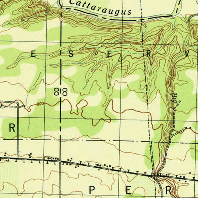 United States Geological Survey Farnham, NY (1944, 31680-Scale) digital map