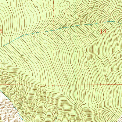 United States Geological Survey Farnham Peak, ID (1965, 24000-Scale) digital map