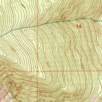 United States Geological Survey Farnham Peak, ID (1996, 24000-Scale) digital map
