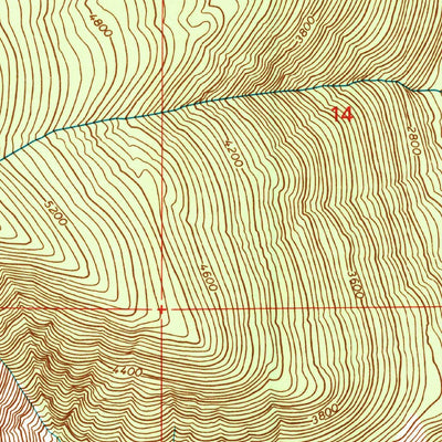 United States Geological Survey Farnham Peak, ID (1996, 24000-Scale) digital map